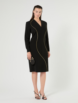 Cady dress - BLACK - Marina Rinaldi - 2