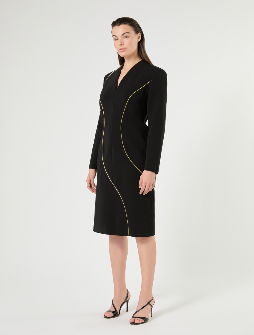 Cady dress - BLACK - Marina Rinaldi - 3