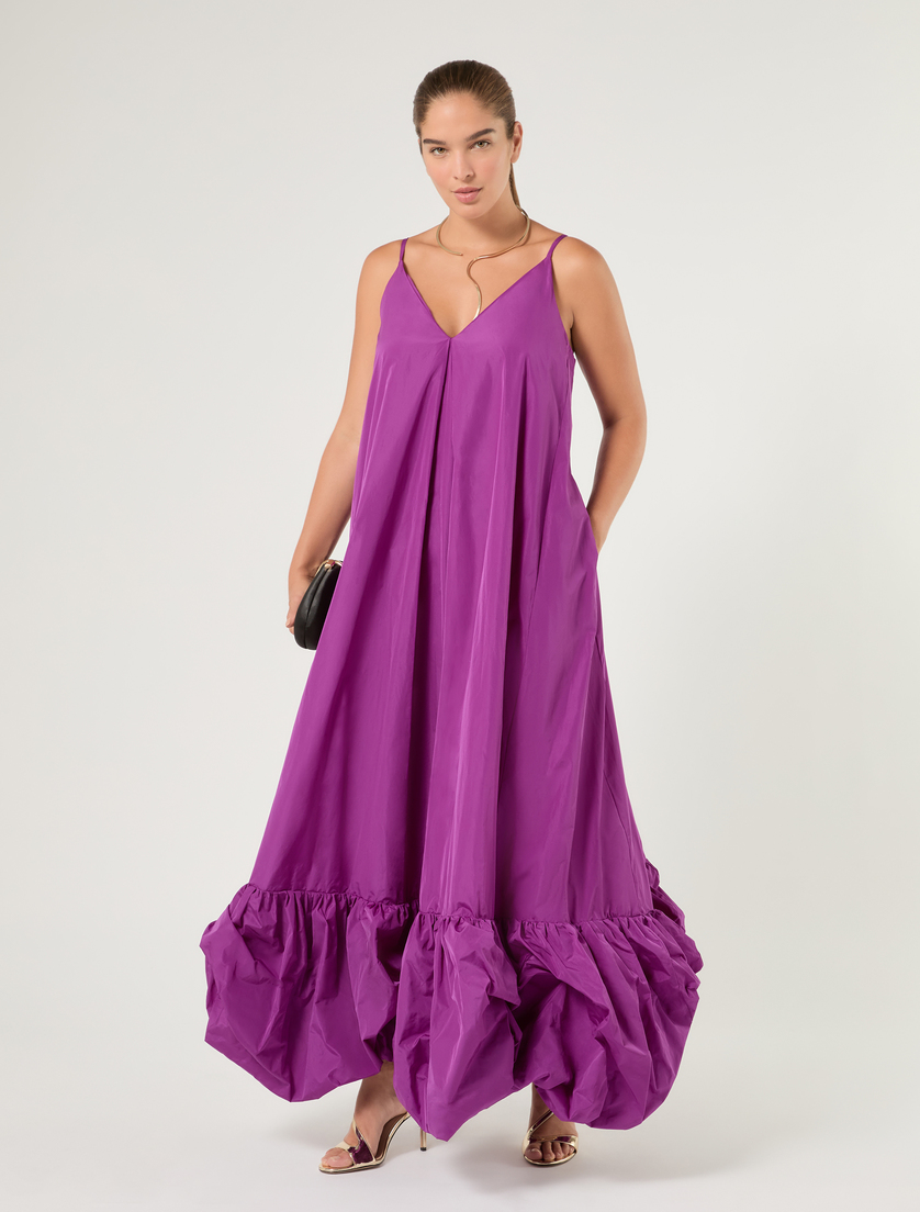 Kleid aus Taft - FUXIA VIOLA - Marina Rinaldi - 2