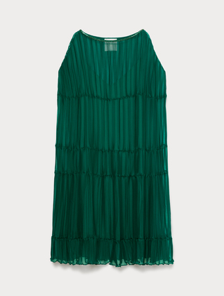 Abito in georgette plissé - Marina Rinaldi