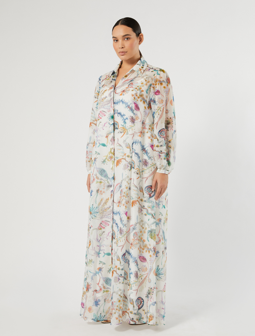 Cotton and silk dress - ICE - Marina Rinaldi - 4