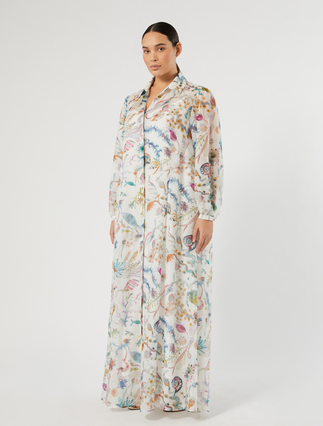 Cotton and silk dress - ICE - Marina Rinaldi - 4