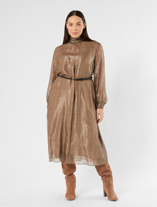 Silk georgette dress - Marina Rinaldi