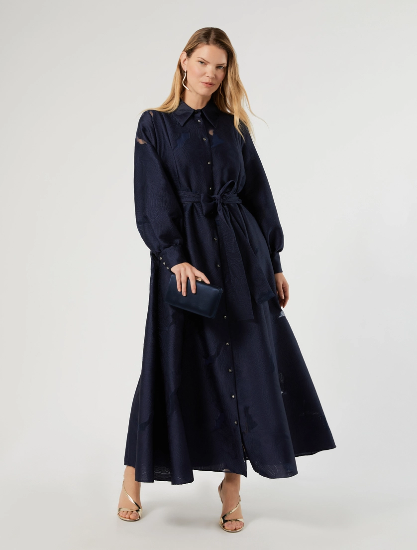Fil coupé shirt dress - Marina Rinaldi