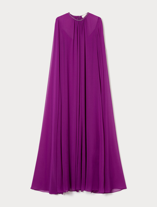 Crepe georgette dress - Marina Rinaldi