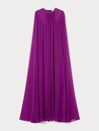 Crepe georgette dress - Marina Rinaldi