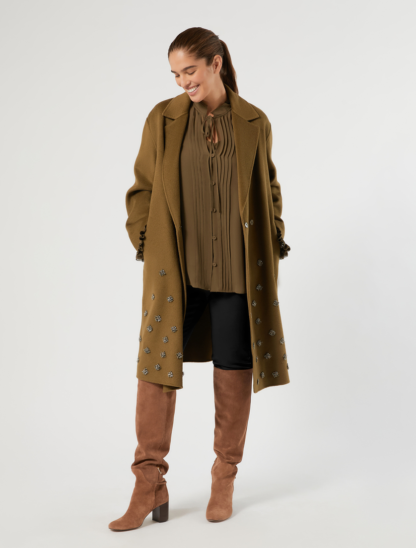 Silk georgette shirt - Marina Rinaldi