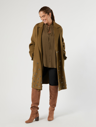 Silk georgette shirt - Marina Rinaldi