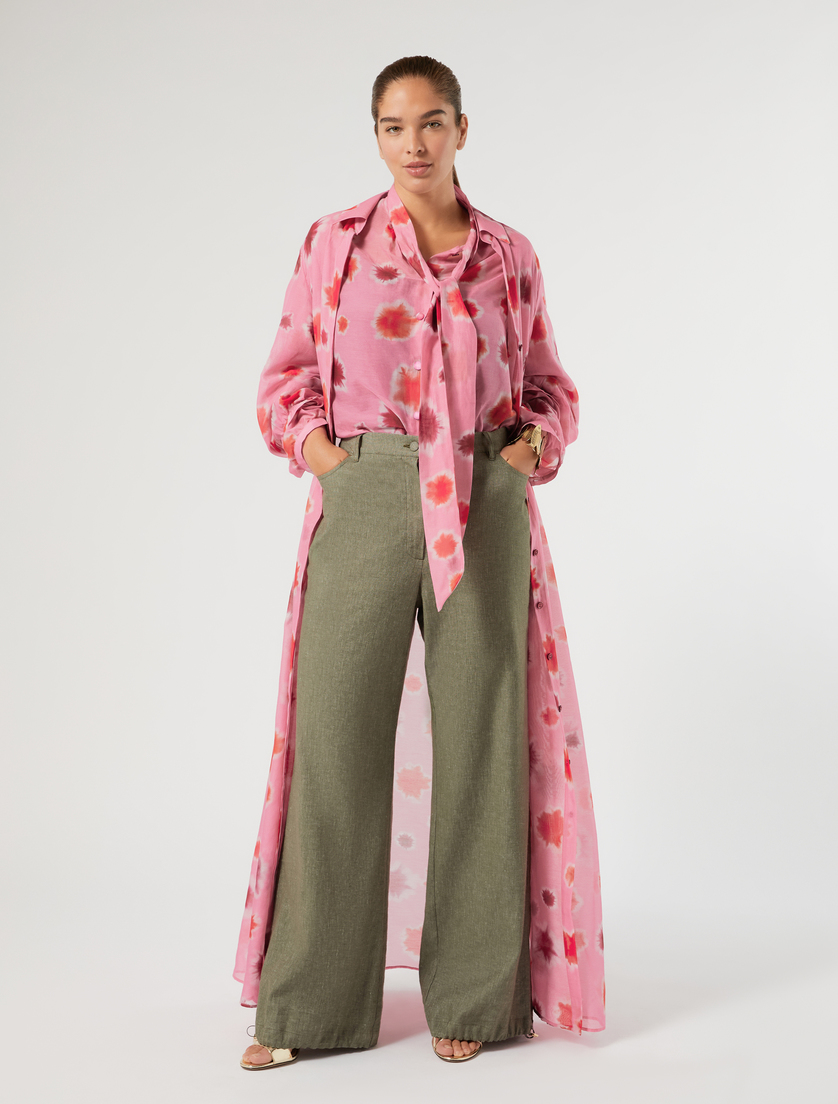 Chemise en soie et coton - ROSE - Marina Rinaldi - 2