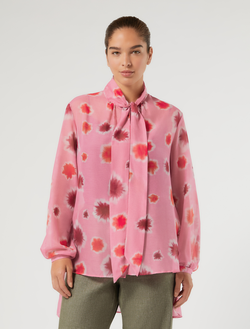 Chemise en soie et coton - ROSE - Marina Rinaldi - 3