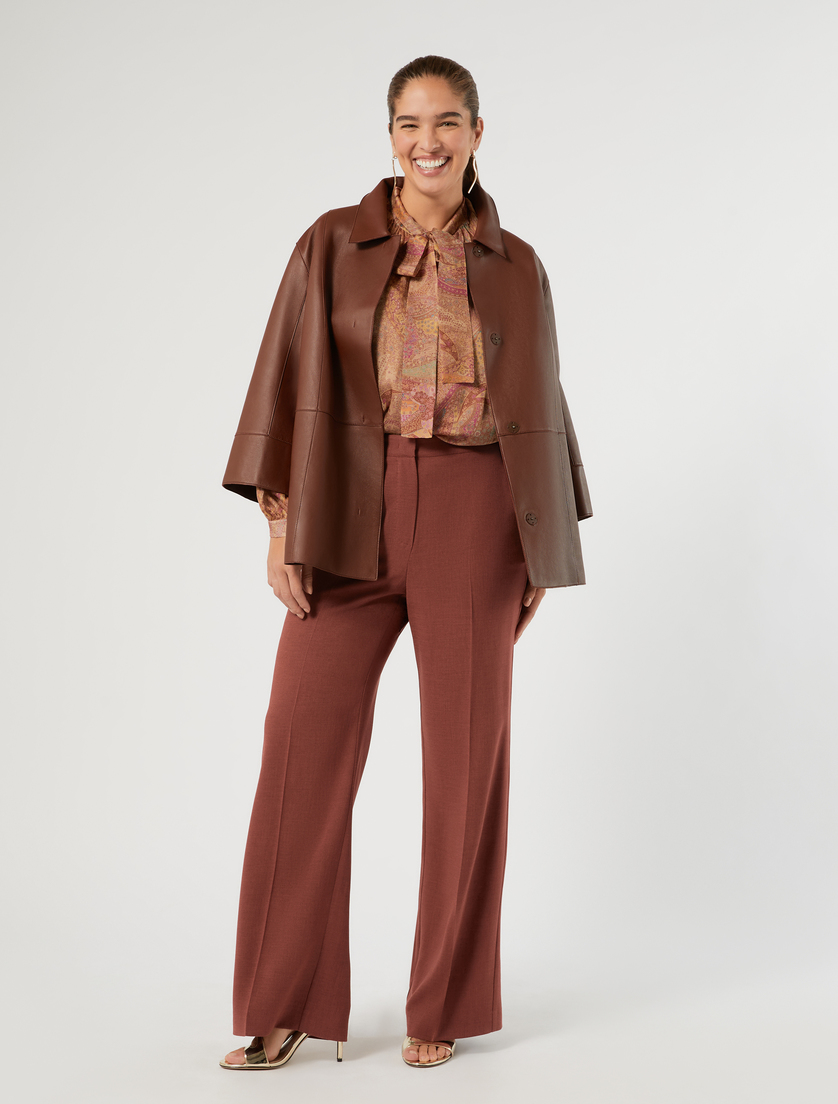 Silk chiffon shirt - Marina Rinaldi