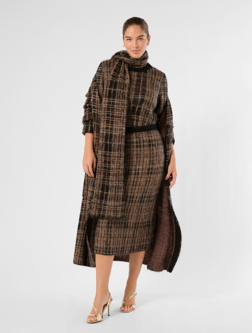 Jacquard mohair skirt - Marina Rinaldi