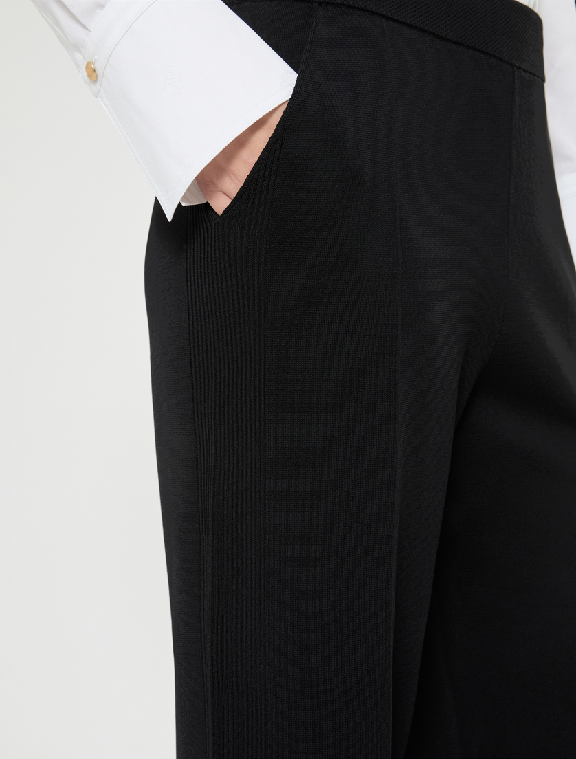 Pantalon en viscose - NOIR - Marina Rinaldi - 5
