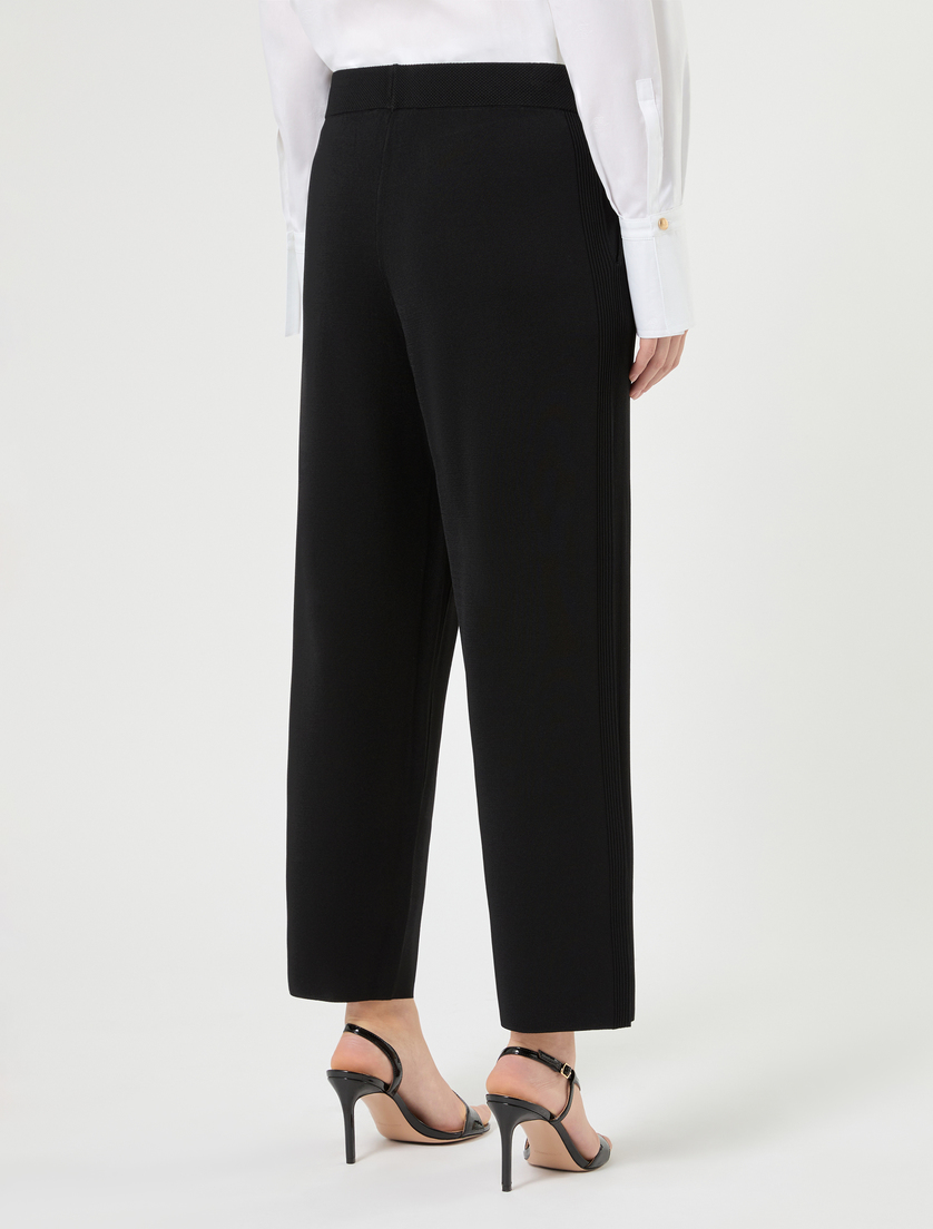 Pantalon en viscose - NOIR - Marina Rinaldi - 4