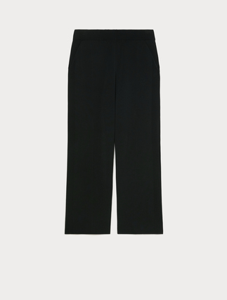 Pantalon en viscose - NOIR - Marina Rinaldi - 1