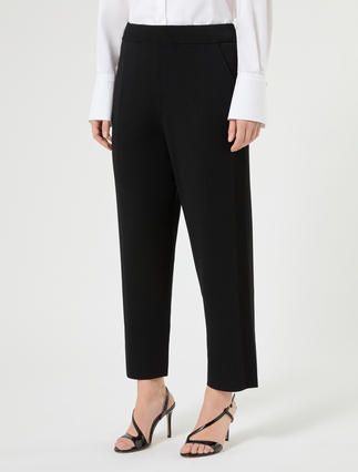 Pantalon en viscose - NOIR
