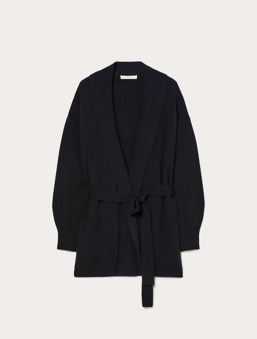 Cashmere cardigan - MIDNIGHTBLUE - Marina Rinaldi