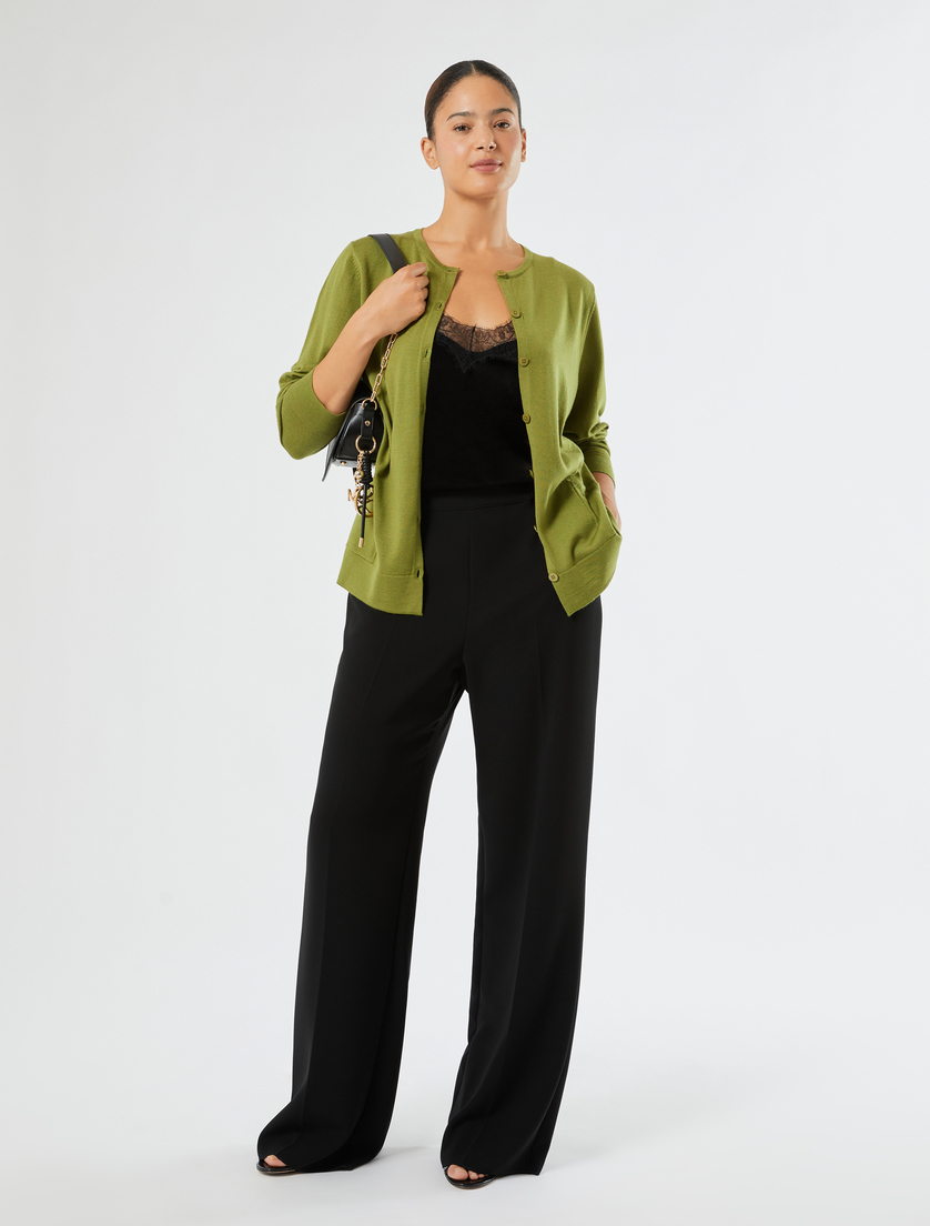Wool cardigan - OLIVE GREEN - Marina Rinaldi - 2