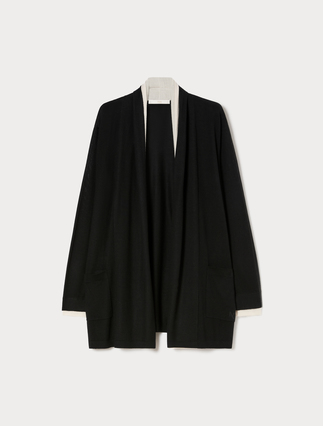 Wool, silk and cashmere cardigan - Marina Rinaldi