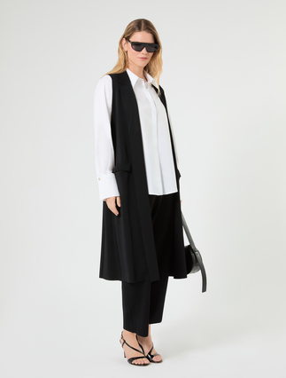 Gilet en viscose mate - Marina Rinaldi