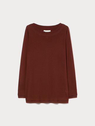Pull en laine, soie et cachemire - Marina Rinaldi