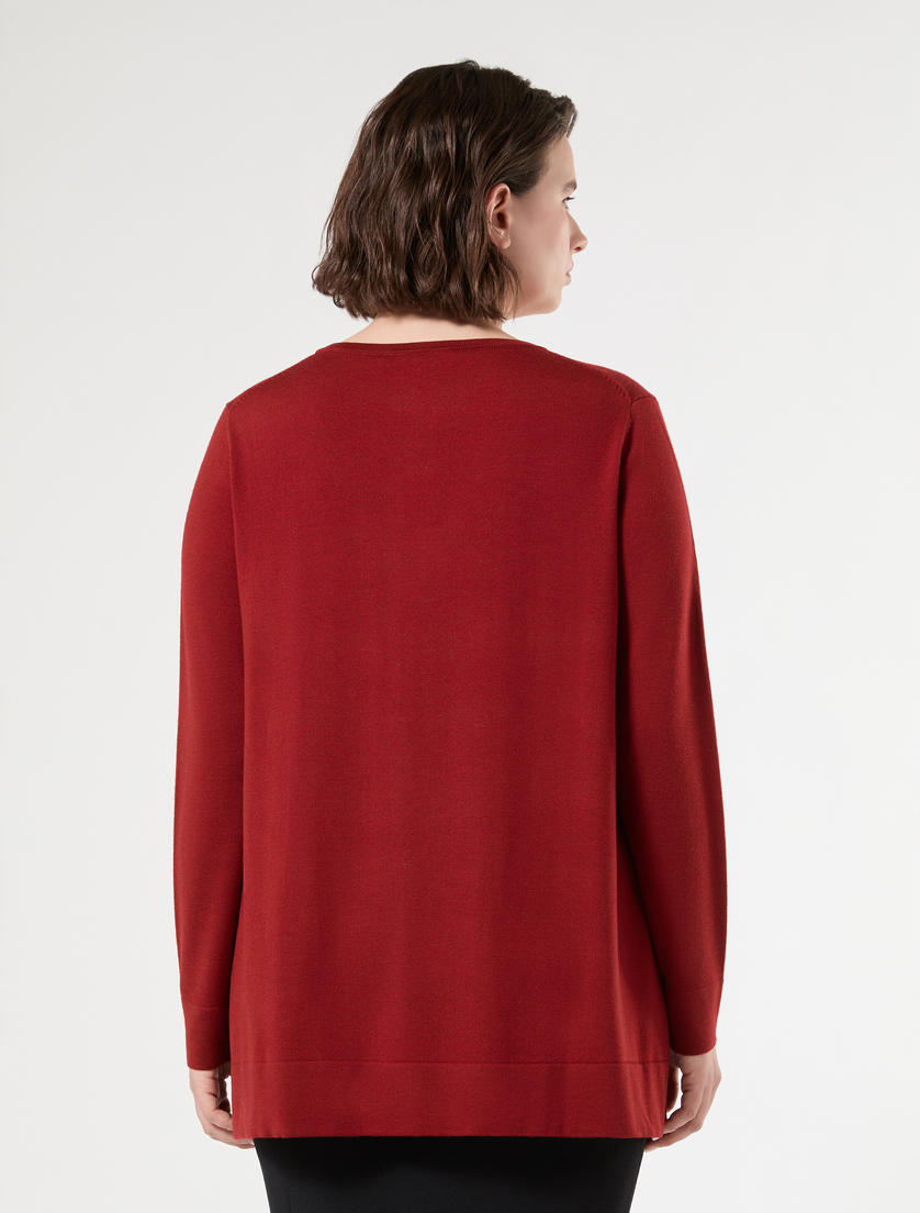 Wollpullover - ROT - Marina Rinaldi - 4