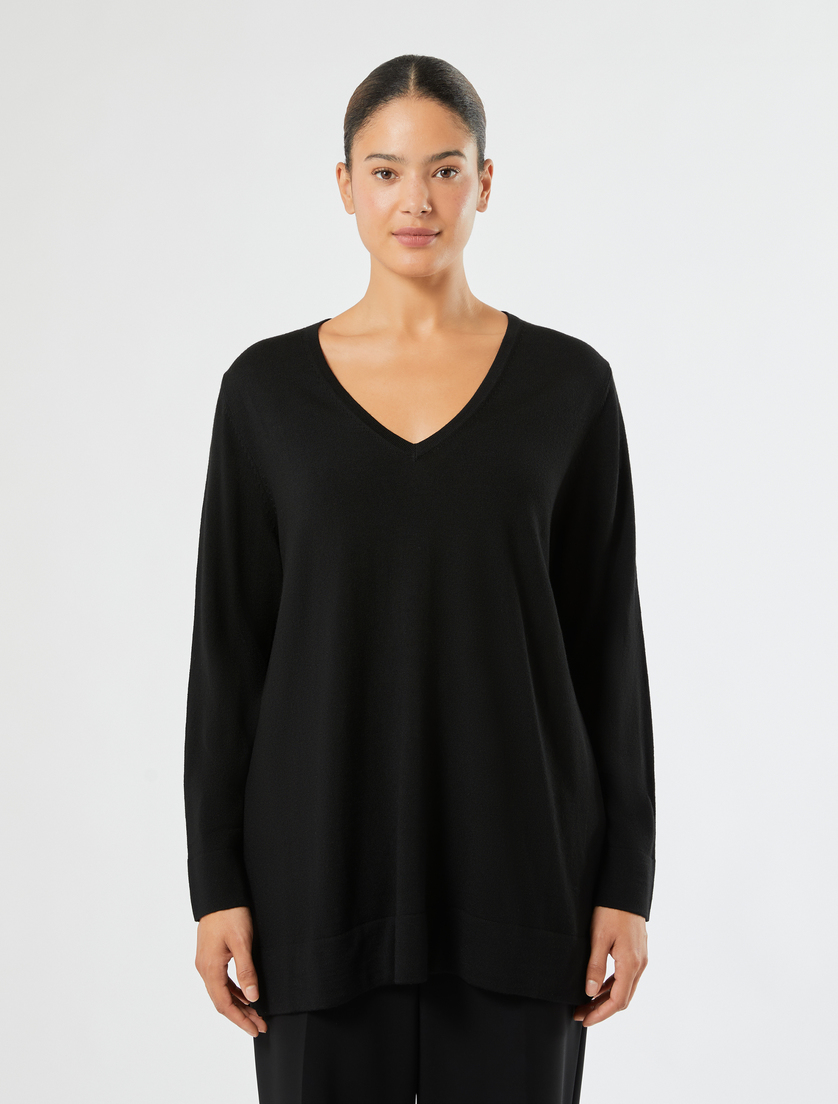 Maglia in lana - NERO - Marina Rinaldi - 3