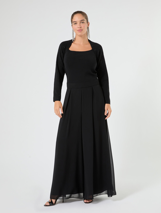 Embroidered viscose sweater - Marina Rinaldi