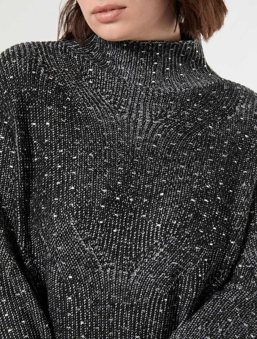 Pullover mit Strass - SCHWARZWEISS - Marina Rinaldi - 5