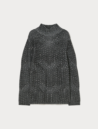 Pullover mit Strass - Marina Rinaldi