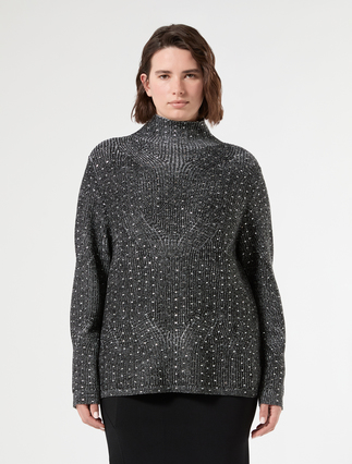 Pullover mit Strass - SCHWARZWEISS - Marina Rinaldi - 3