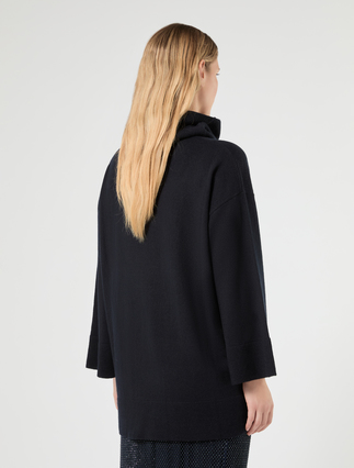 Cashmere sweater - MIDNIGHTBLUE - Marina Rinaldi - 4
