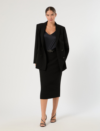 Leather belt - BLACK - Marina Rinaldi - 4