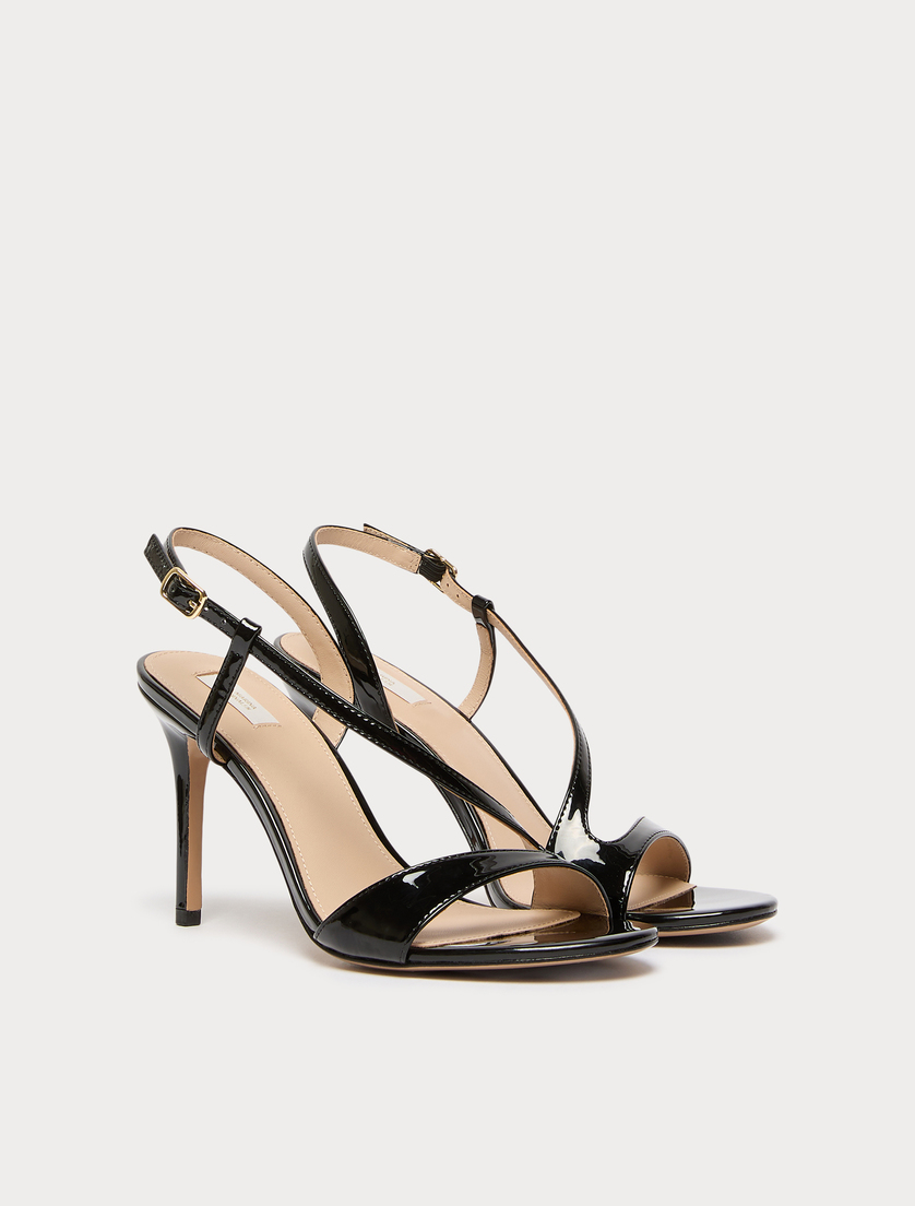 Mirror-look sandals - BLACK - Marina Rinaldi - 2