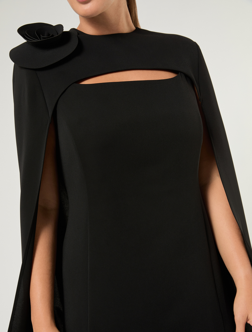 Long cady cloak - BLACK - Marina Rinaldi - 2