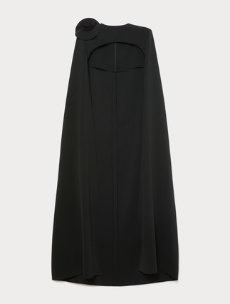 Long cady cloak - BLACK - Marina Rinaldi - 4