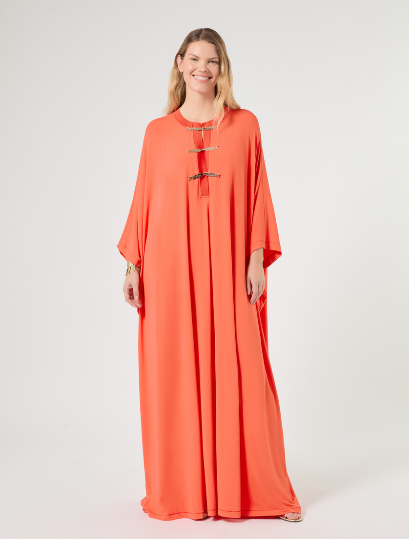 Kaftankleid aus Jersey - KORALLE - Marina Rinaldi - 2
