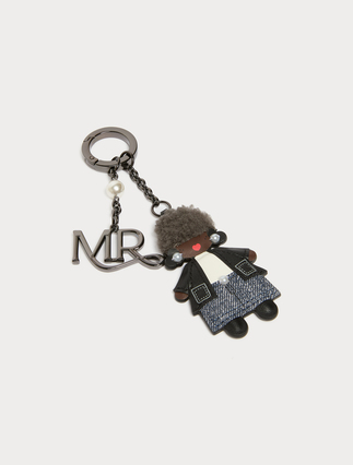 Branded keyring charms - NAVY - Marina Rinaldi - 2