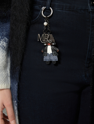 Branded keyring charms - NAVY - Marina Rinaldi - 4