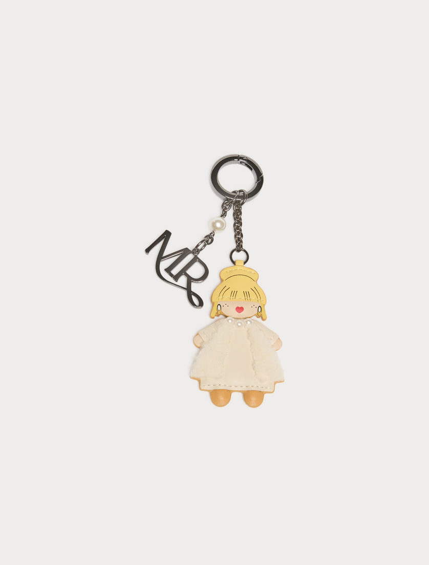 Branded keyring charms - OCHROWY - Marina Rinaldi