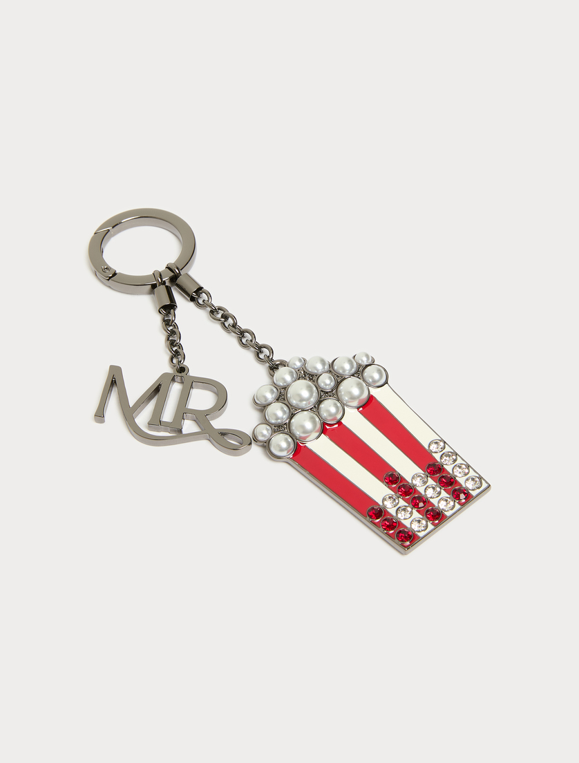 Bejewelled metal charms - RED - Marina Rinaldi - 2