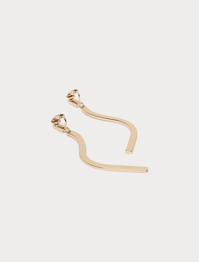 Wave necklace and earrings - GOLD - Marina Rinaldi - 3