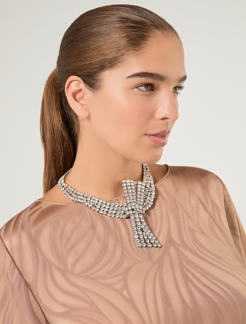 Collier mit Strasssteinen - KRISTALL - Marina Rinaldi - 3