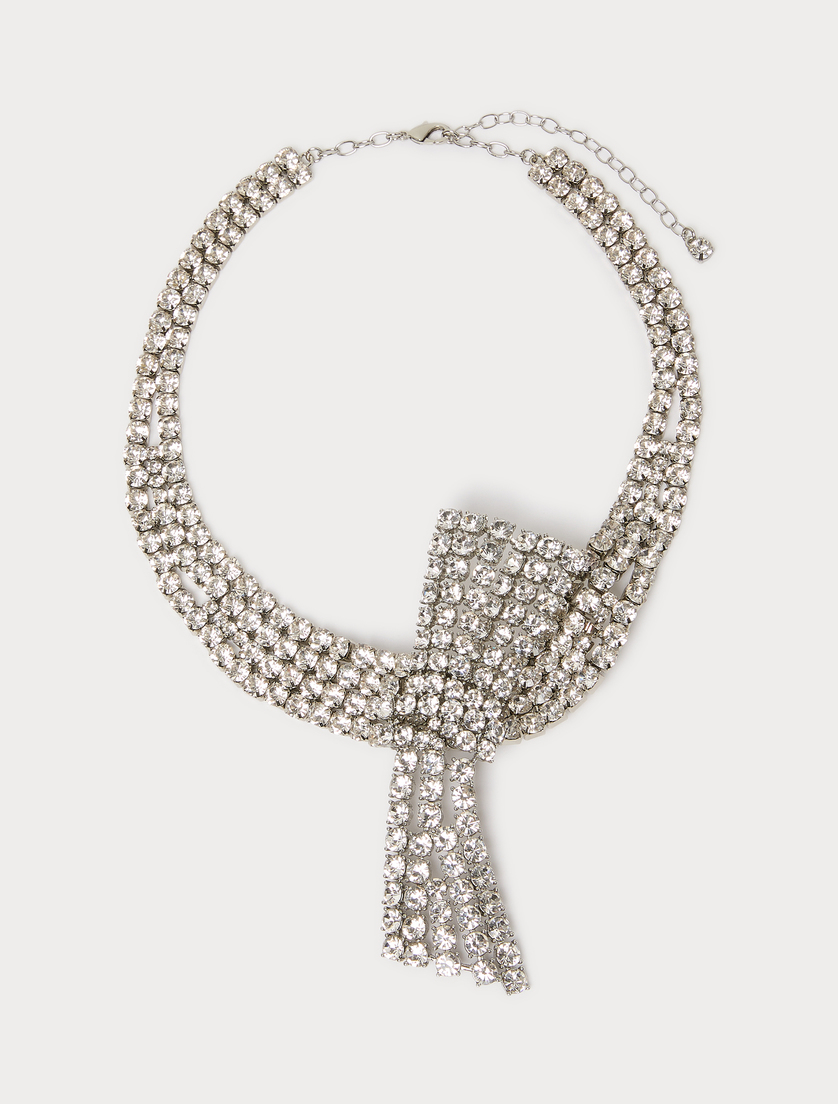 Collier mit Strasssteinen - KRISTALL - Marina Rinaldi