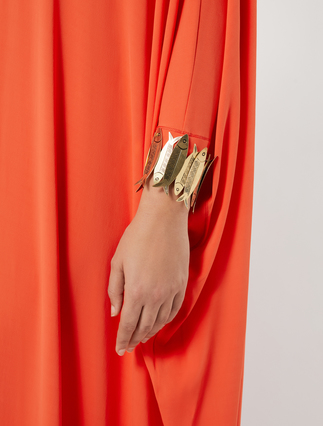 Metal fish necklace - GOLD - Marina Rinaldi - 3