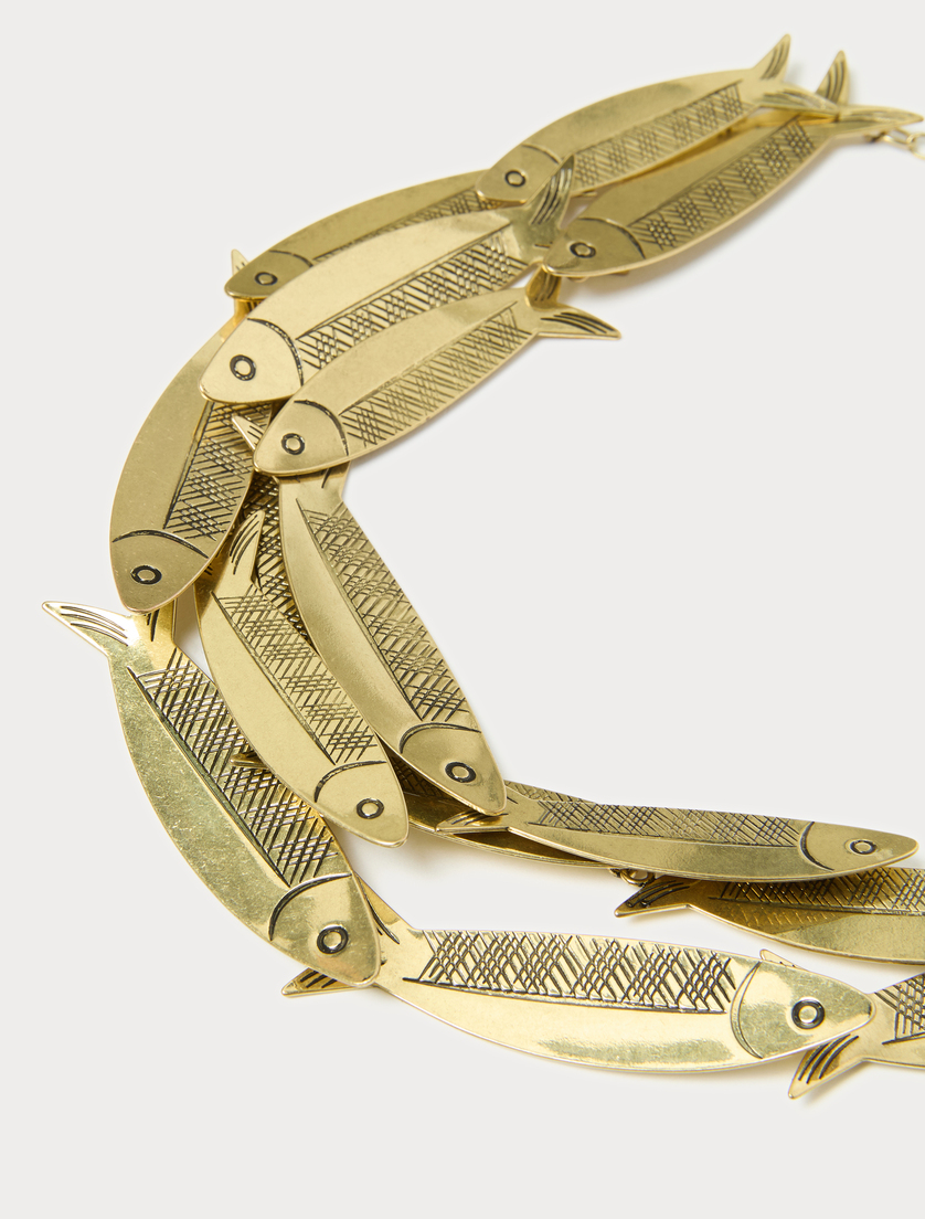 Metal fish bracelet - GOLD - Marina Rinaldi - 2