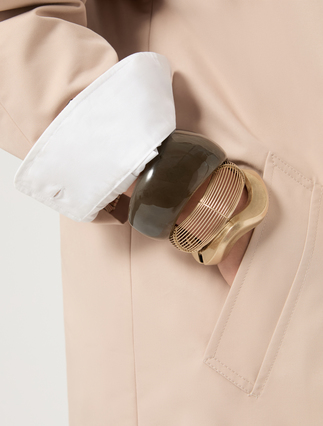 Metal and resin bracelet set - GOLD - Marina Rinaldi - 6