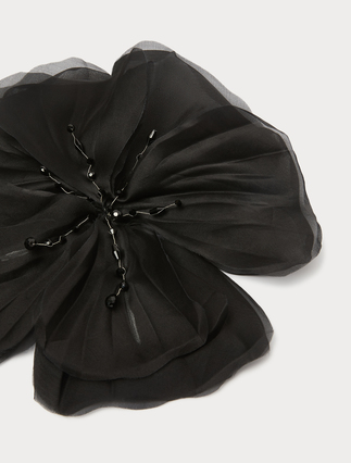 Spilla in organza di seta - Marina Rinaldi