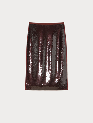 Tulle skirt with sequins - Marina Rinaldi