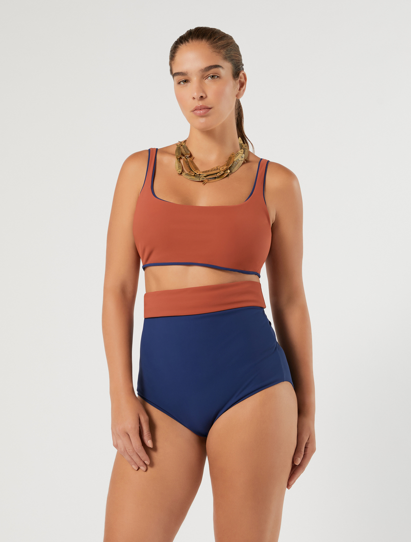 Reversible bikini - BRICK RED - Marina Rinaldi - 6